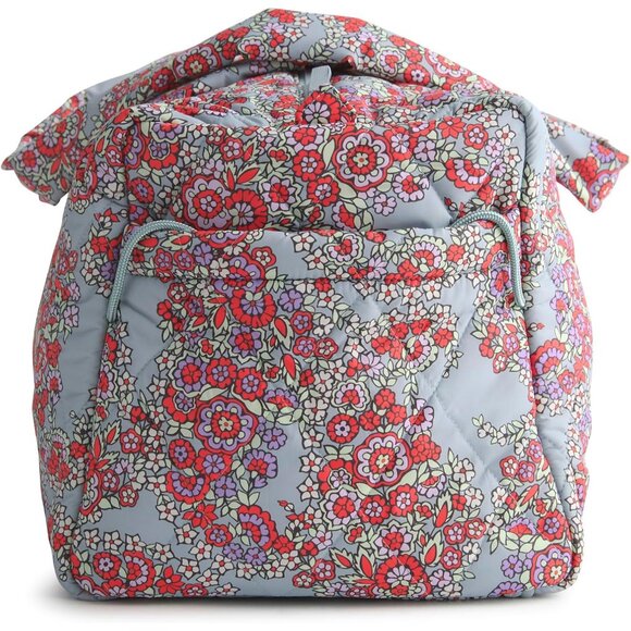 Women's Featherweight Original Nylon Duffel Bag Paisley Bouquet  TSA-Approved Li - Picture 5 of 7